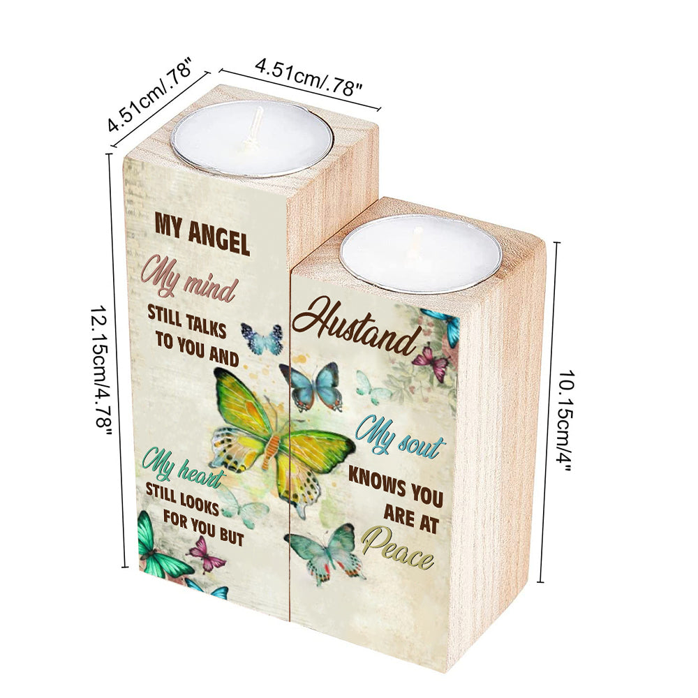 Custom Wooden Candle Holder