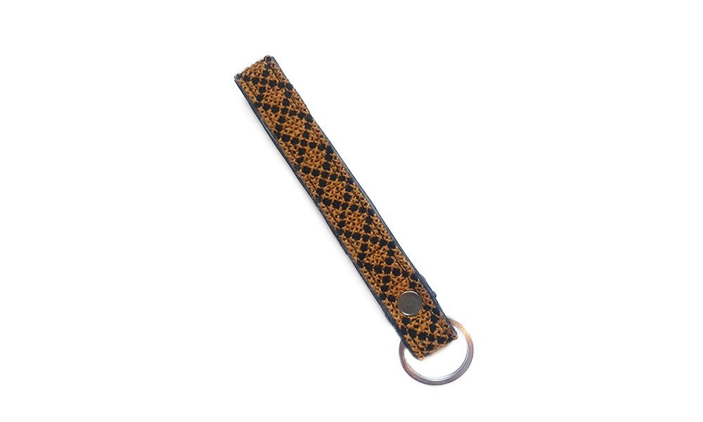 The Honey Leather Key Fob - Crew Original