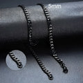 Simple Stainless Steel Unisex Chain Necklace - Crew Original