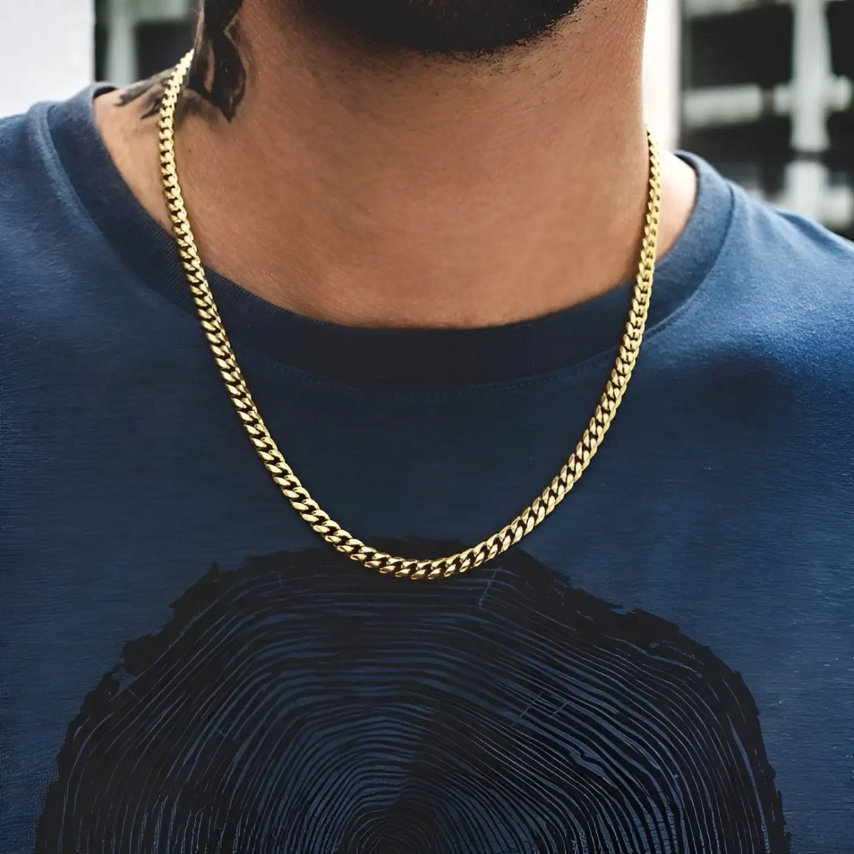 Simple Stainless Steel Unisex Chain Necklace - Crew Original