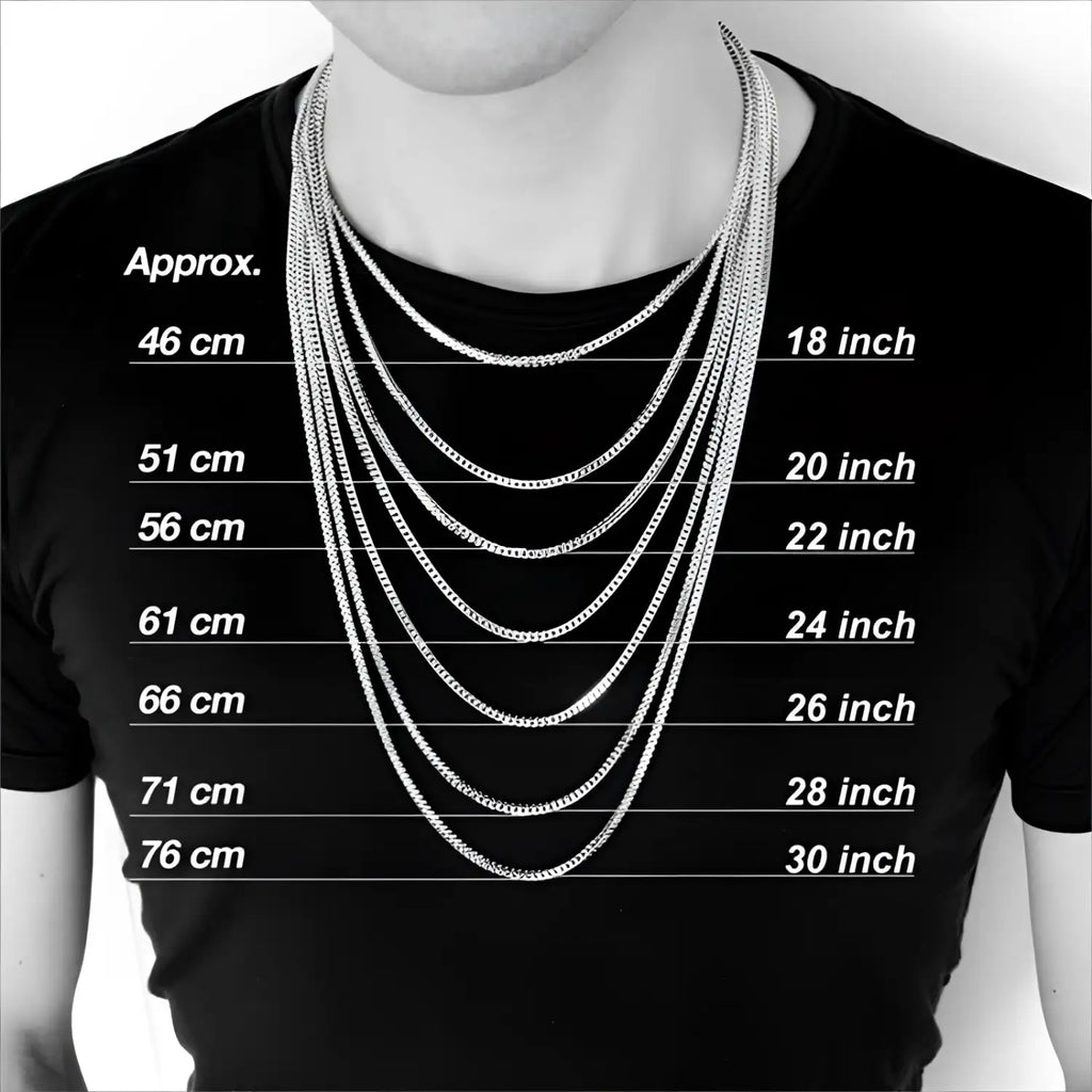 Simple Stainless Steel Unisex Chain Necklace - Crew Original