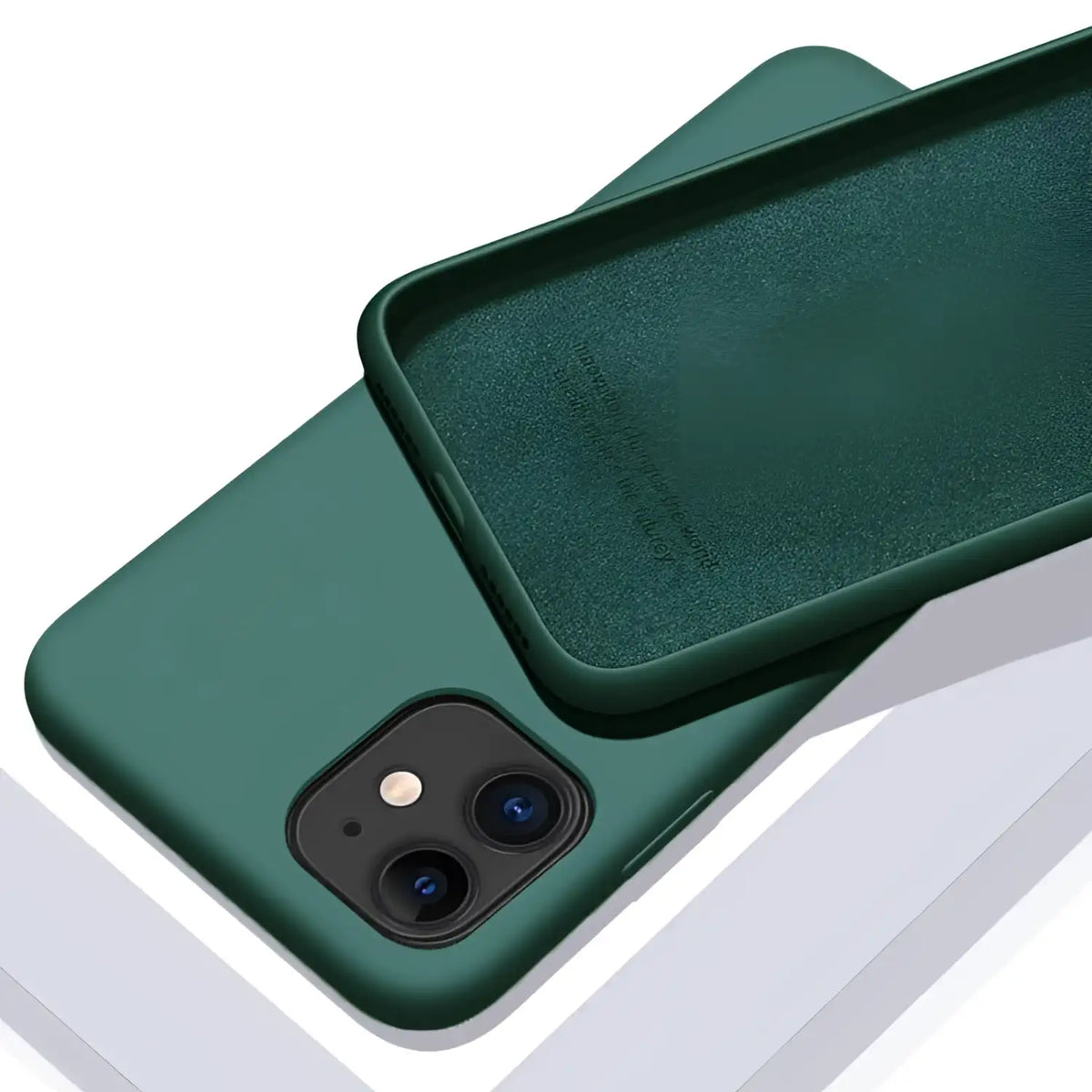Solid Color Soft Silicone Case for iPhone - Crew Original
