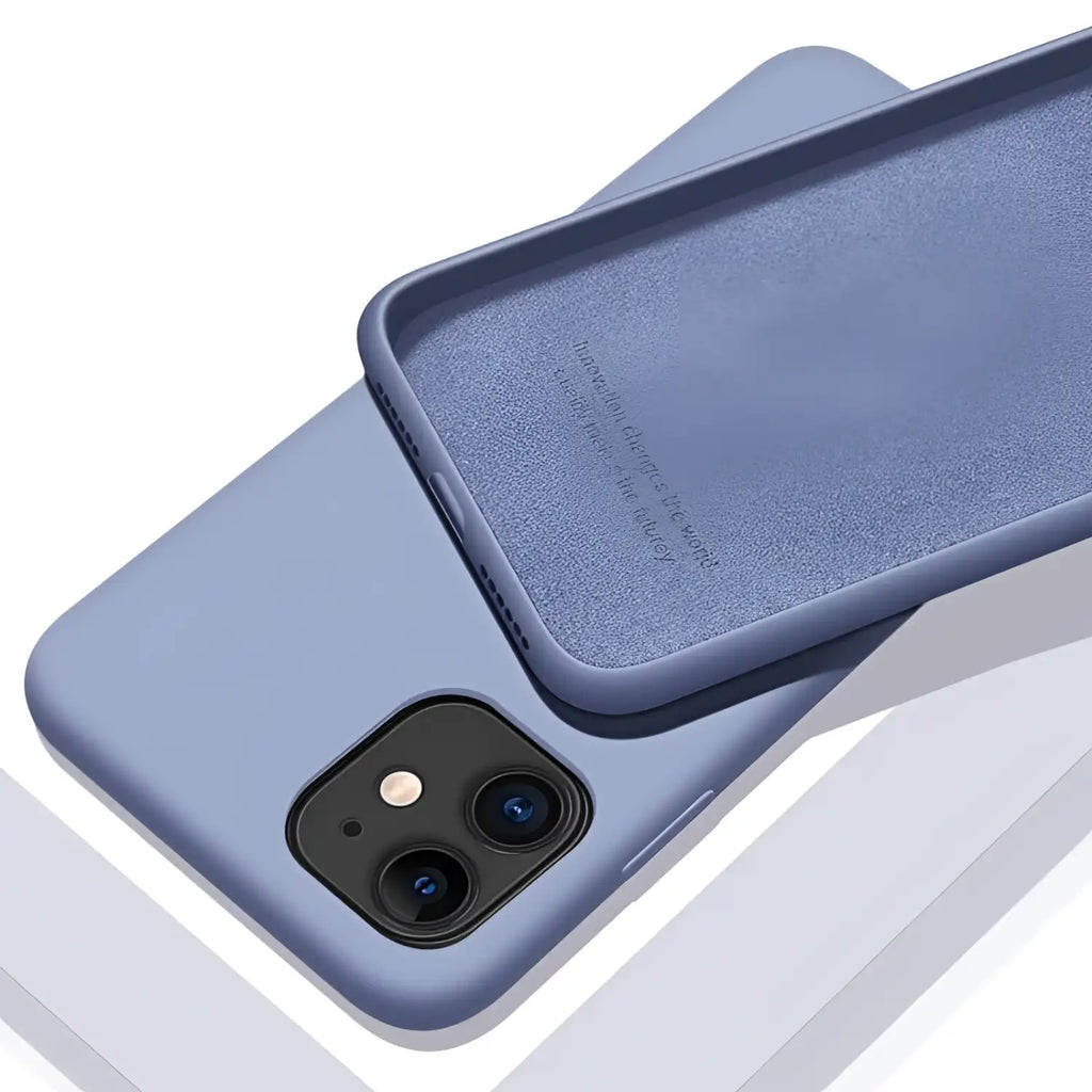 Solid Color Soft Silicone Case for iPhone - Crew Original