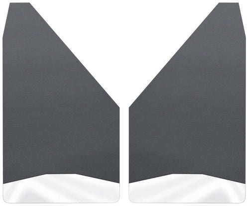 Husky Liners Universal Mud Flaps 14in Wide - Stainless Steel Weight