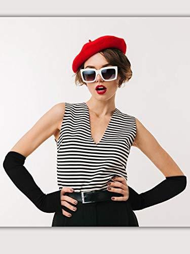 6 Pairs Women Long Fingerless Gloves Arm Warmers Knit Thumbhole Stretchy Gloves - Crew Original