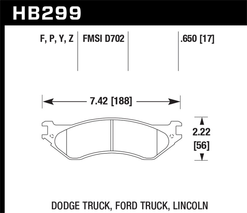 Hawk Super Duty Street Brake Pads