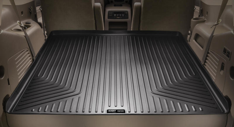 Husky Liners 2021 Suburban/Yukon XL w/ 3rd Row Seat Weatherbeater Cargo Liner Behind 3rd Row - Black