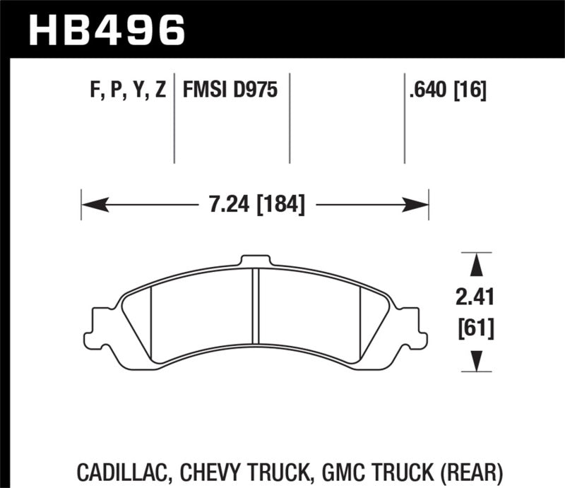 Hawk LTS Street Brake Pads