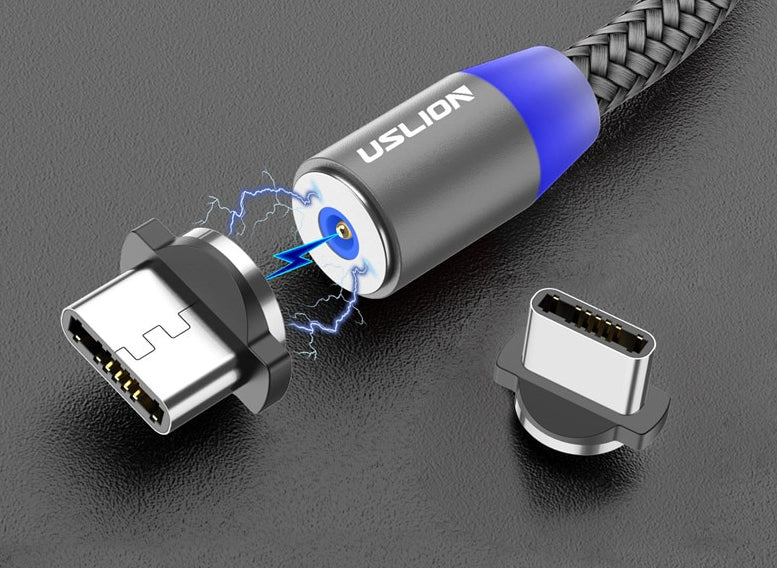 Magnetic USB Fast Charging Micro / Type C Cable - Crew Original