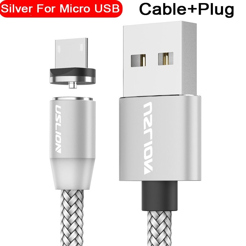 Magnetic USB Fast Charging Micro / Type C Cable - Crew Original