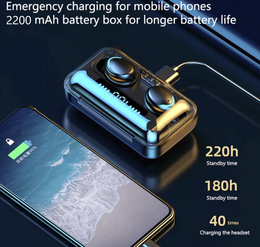 Waterproof Wireless Bluetooth Headphones - Crew Original