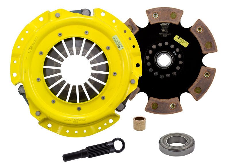 ACT 1989 Nissan 240SX HD/Race Rigid 6 Pad Clutch Kit - Crew Original