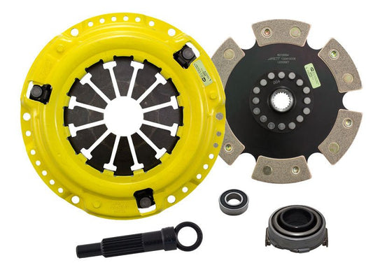 ACT 1992 Honda Civic XT/Race Rigid 6 Pad Clutch Kit - Crew Original