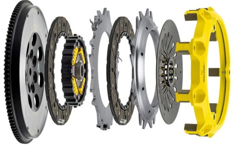 ACT EVO 10 5-Speed Only Mod Twin HD Street Kit Sprung Mono-Drive Hub Torque Capacity 700ft/lbs - Crew Original