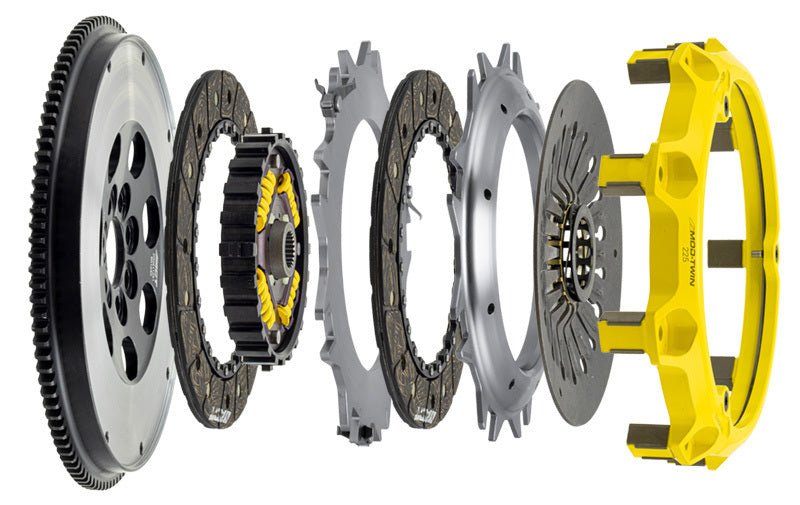 ACT EVO 10 5-Speed Only Mod Twin HD Street Kit Sprung Mono-Drive Hub Torque Capacity 700ft/lbs - Crew Original