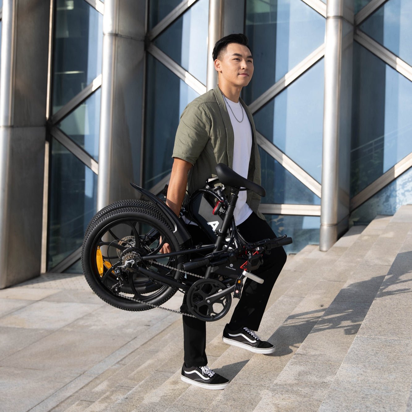 ADO A20 EU UK US warehouse electric bike bicycle motorbike exercise electric city bike folding bicycle mountain ebike road bike - Crew Original