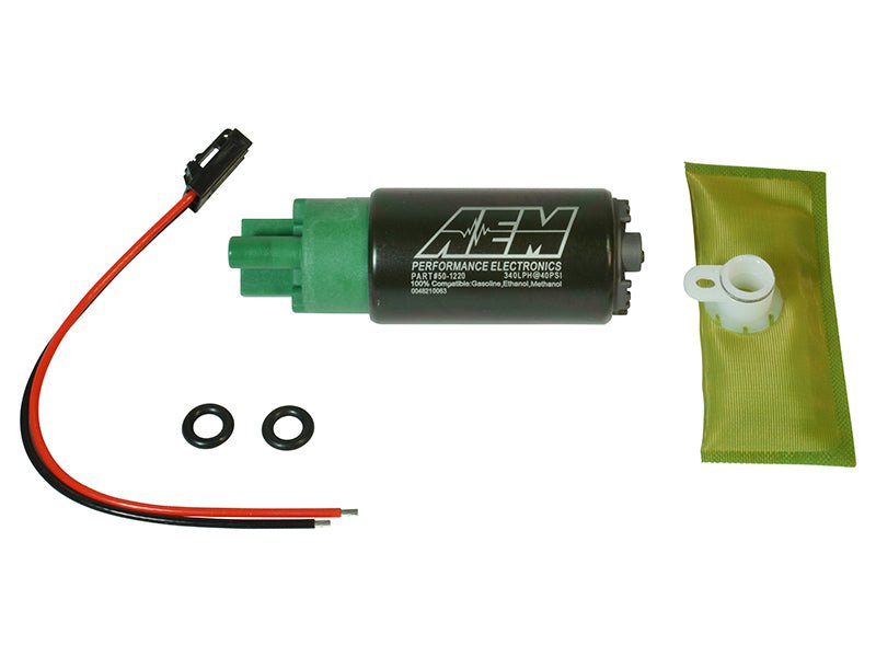 AEM 320LPH 65mm Fuel Pump Kit w/o Mounting Hooks - Ethanol Compatible - Crew Original