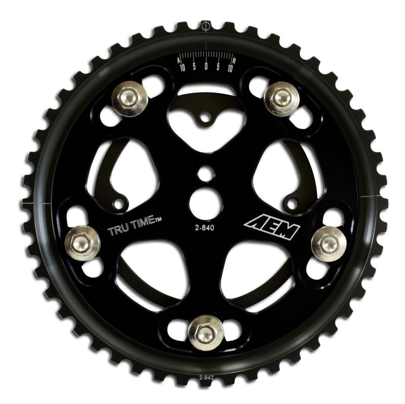 AEM 4G63/T Black Tru-Time Cam Gear - Crew Original