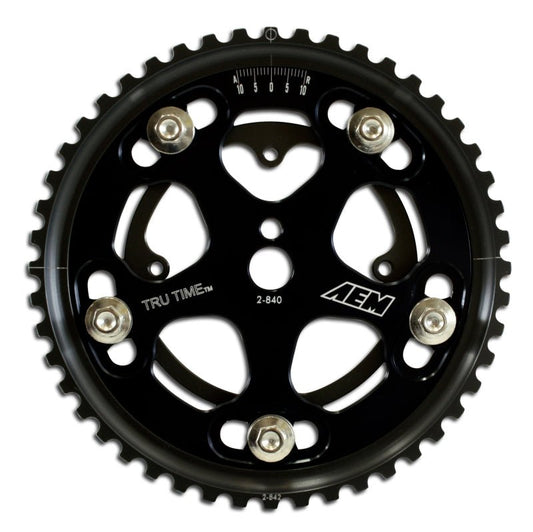 AEM 4G63/T Black Tru-Time Cam Gear - Crew Original