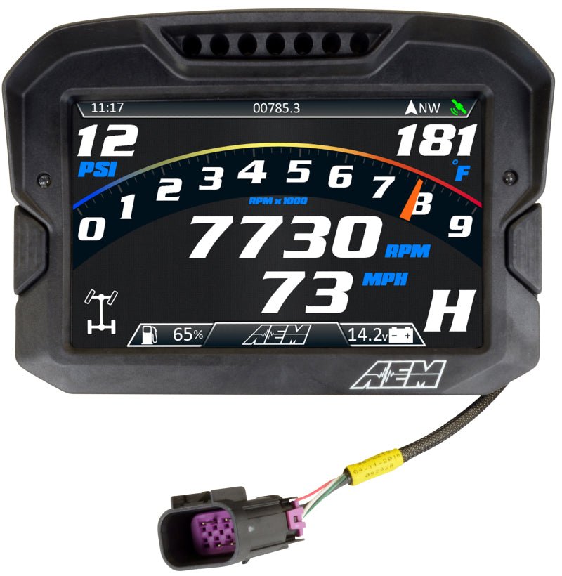 AEM CD-5/CD-7 Plug and Play Adapter Harness for 2016+ Polaris RZR XP & XPT - Crew Original