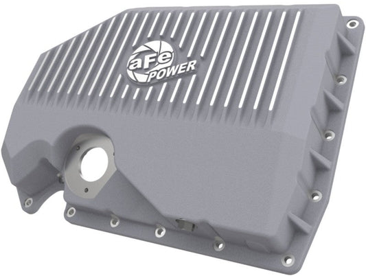 aFe 05-19 VW 1.8L/2.0L w/ Oil Sensor Engine Oil Pan Raw POWER Street Series w/ Machined Fins - Crew Original