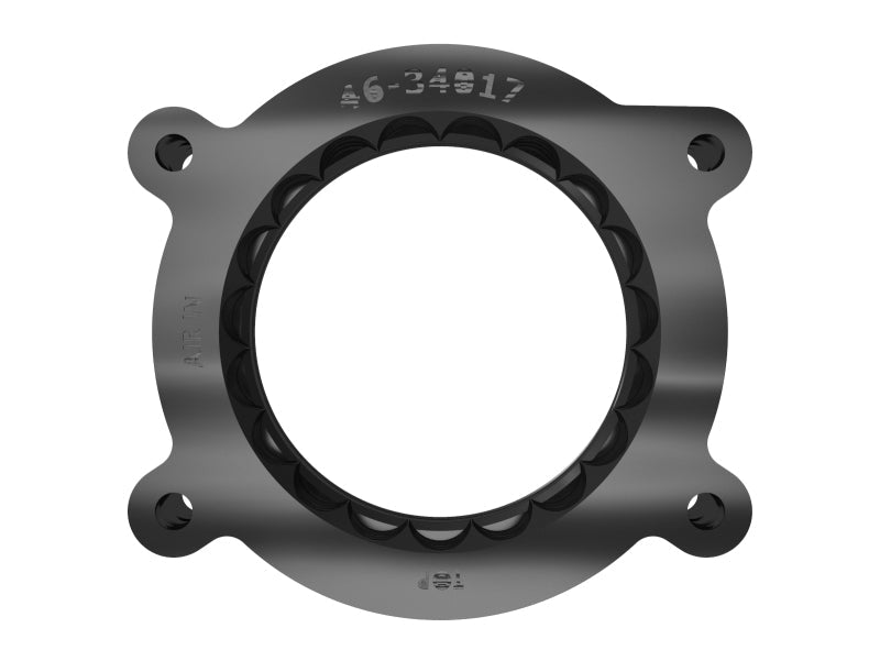 aFe 2020 Vette C8 Silver Bullet Aluminum Throttle Body Spacer / Works With Factory Intake Only - Blk - Crew Original