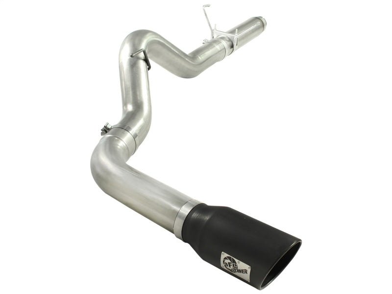 aFe Atlas Exhausts DPF-Back Aluminized Steel Exhaust Dodge Diesel Trucks 07.5-12 L6-6.7L Black Tip - Crew Original