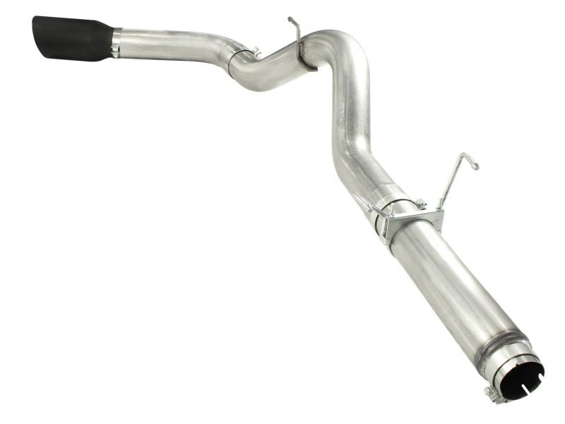 aFe Atlas Exhausts DPF-Back Aluminized Steel Exhaust Dodge Diesel Trucks 07.5-12 L6-6.7L Black Tip - Crew Original