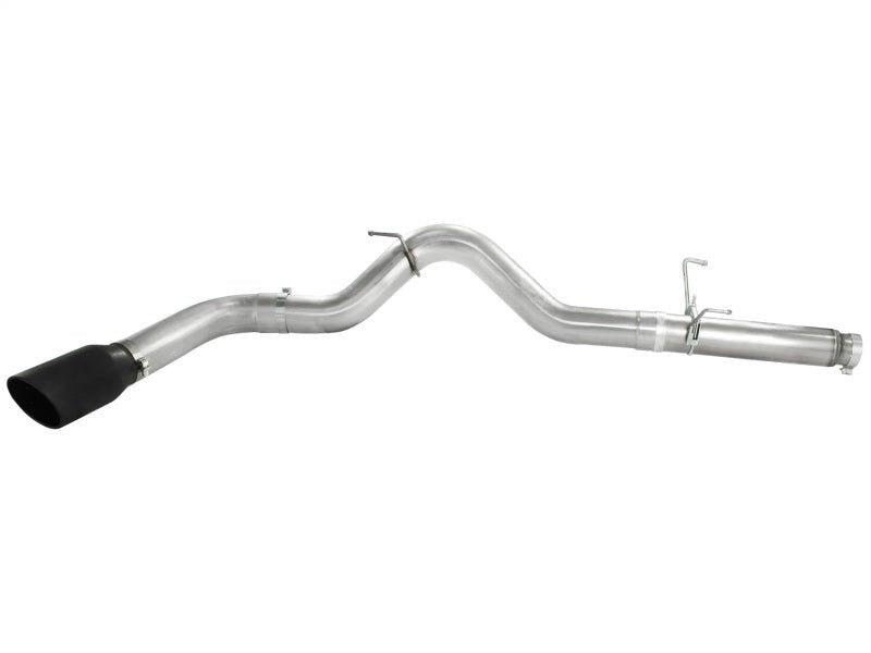 aFe Atlas Exhausts DPF-Back Aluminized Steel Exhaust Dodge Diesel Trucks 07.5-12 L6-6.7L Black Tip - Crew Original