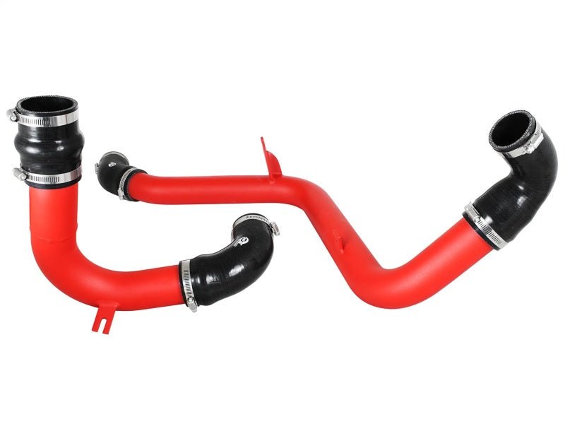 aFe BladeRunner 2.5in Red Intercooler Tubes Hot and Cold Side 12-16 Ford Focus ST 2.0L (t) - Crew Original