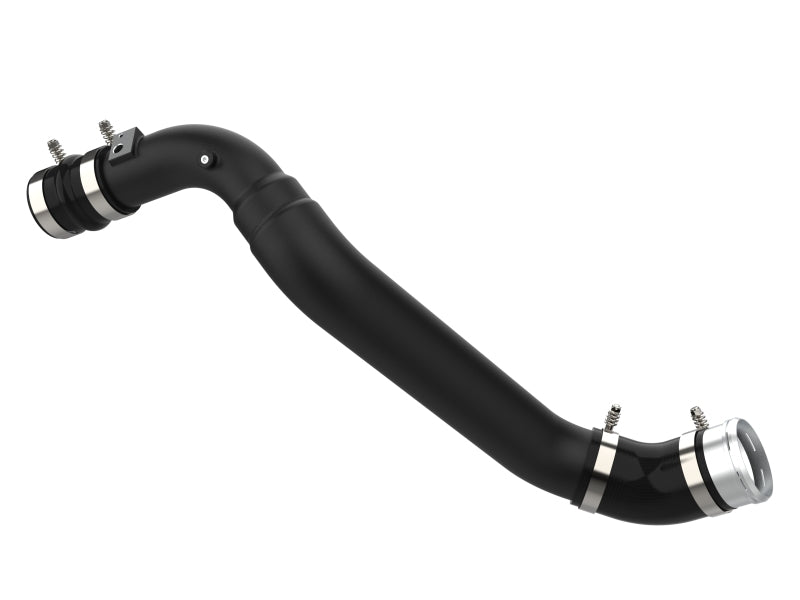 aFe Bladerunner Intercooler Cold Charge Pipe Black 3.5-2.75in 2021+ Ford F-150 V6-2.7L (tt) - Crew Original