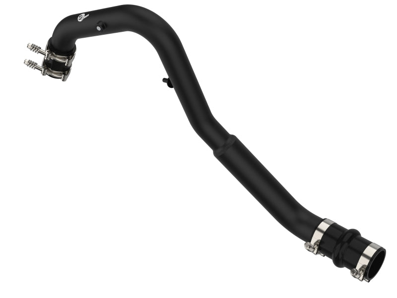 aFe Bladerunner Intercooler Hot Charge Pipe Black 2-2.5in 2021+ Ford F-150 V6-2.7L (tt) - Crew Original