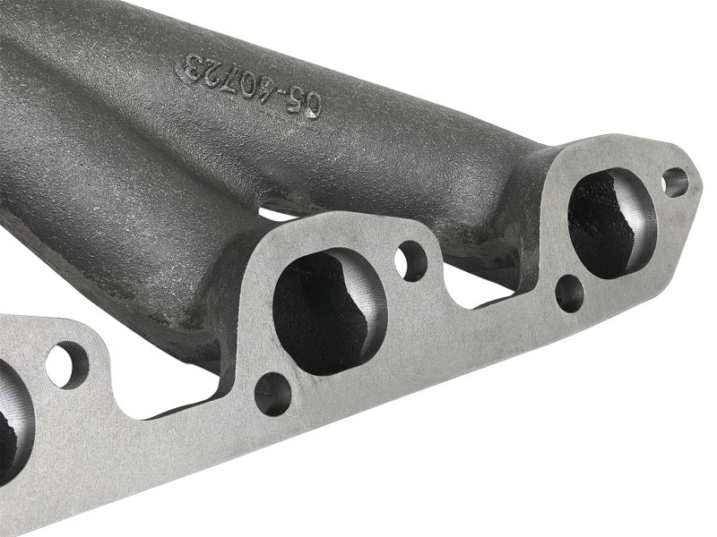 aFe BladeRunner Ported Ductile Iron Exhaust Manifold 07-11 Jeep Wrangler (JK) V6-3.8L - Crew Original