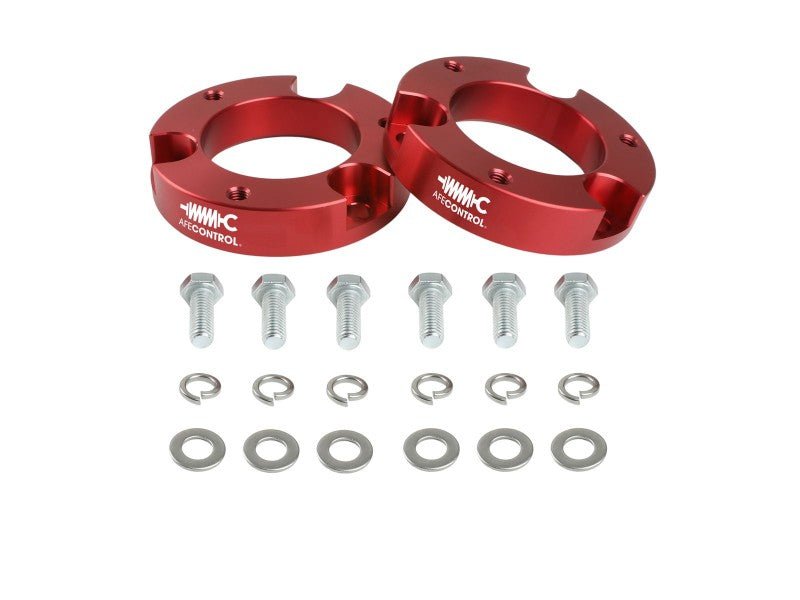 aFe CONTROL 2.0 IN Leveling Kit 05-21 Toyota 4Runner/FJ Cruiser/Tacoma - Red - Crew Original