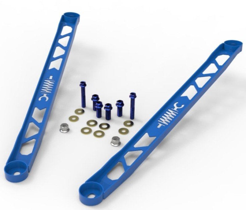 aFe CONTROL 304 Stainless Steel Front Suspension Strut Brace Blue - Toyota GR Supra (A90) 20-21 - Crew Original