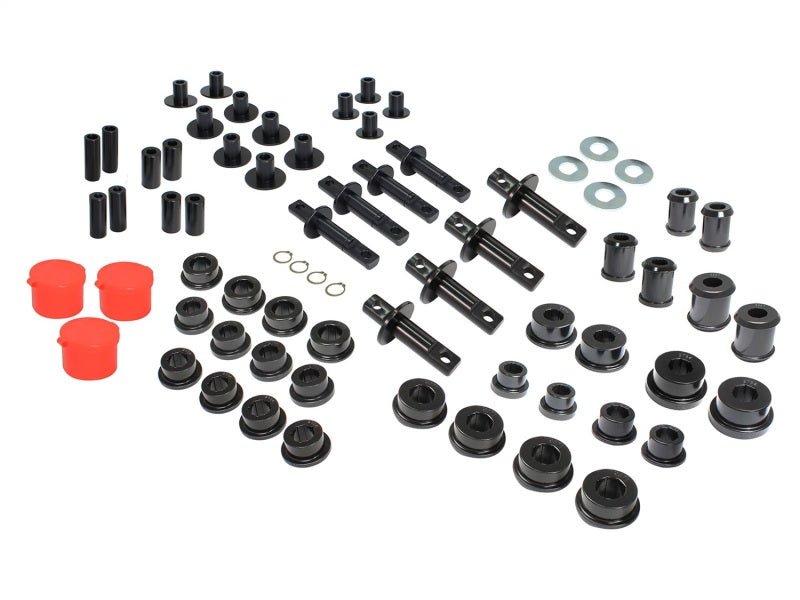 aFe Control Control Arm Bushing/Sleeve Set 06-13 Chevrolet Corvette C6 Z06/ZR1 Black - Crew Original