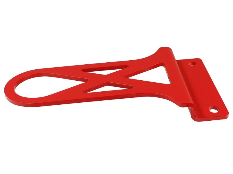 aFe Control PFADT Series Front Tow Hook Red 97-04 Chevrolet Corvette (C5) - Crew Original