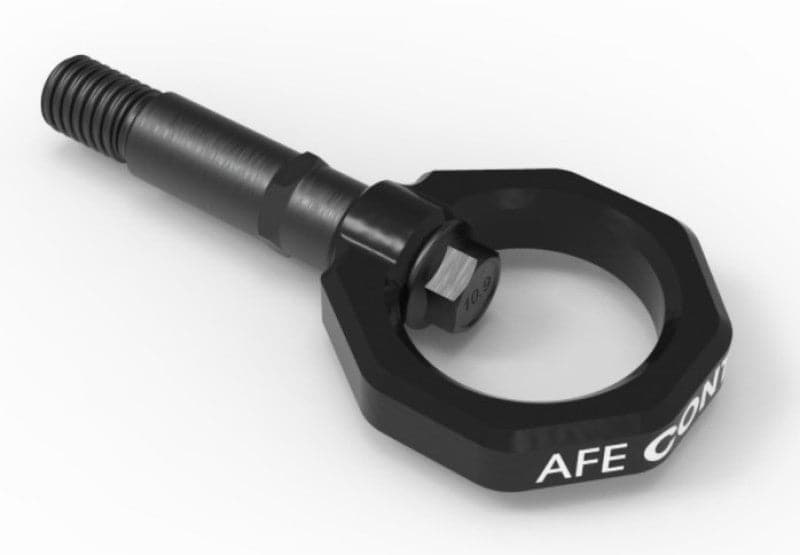 aFe Control Rear Tow Hook Black 20-21 Toyota GR Supra (A90) - Crew Original