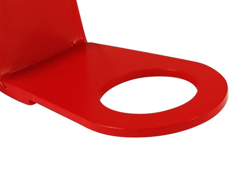aFe Control Rear Tow Hook Red 05-13 Chevrolet Corvette (C6) - Crew Original