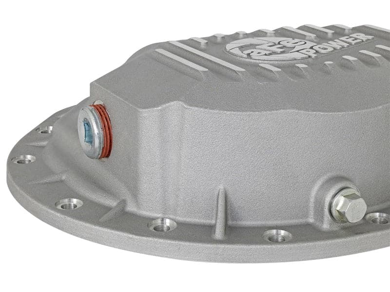 afe Front Differential Cover (Raw; Street Series); Dodge Diesel Trucks 03-12 L6-5.9/6.7L (td) - Crew Original