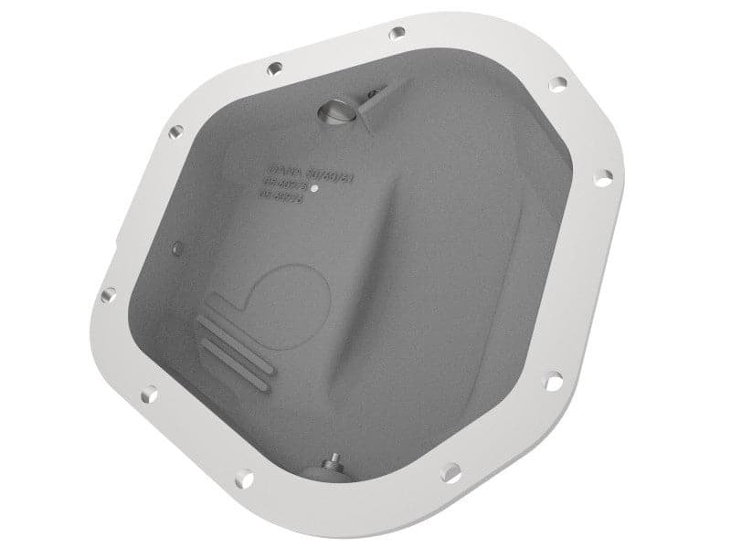 afe Front Differential Cover (Raw; Street Series); Ford Diesel Trucks 94.5-14 V8-7.3/6.0/6.4/6.7L - Crew Original