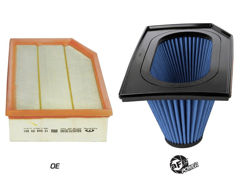 aFe Magnum FLOW PRO 5R Inverted Air Filter 18-19 Jeep Wrangler (JL) I4-2.0L(t) / V6-3.6 - Crew Original