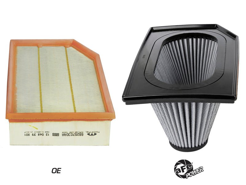 aFe Magnum FLOW PRO DRY S Inverted Air Filter 18-19 Jeep Wrangler (JL) I4-2.0L(t) - Crew Original