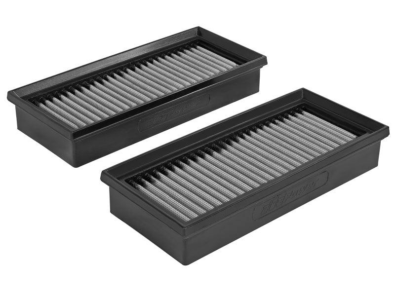 aFe Magnum FLOW Pro DRY S OE Replacement Filter 15-19 Mercedes C63 AMG 4.0L TT (Pair) - Crew Original