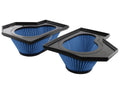 aFe MagnumFLOW Air Filters OER P5R A/F P5R BMW M5/M6 06-11 V10-5.0L (1 pr) - Crew Original