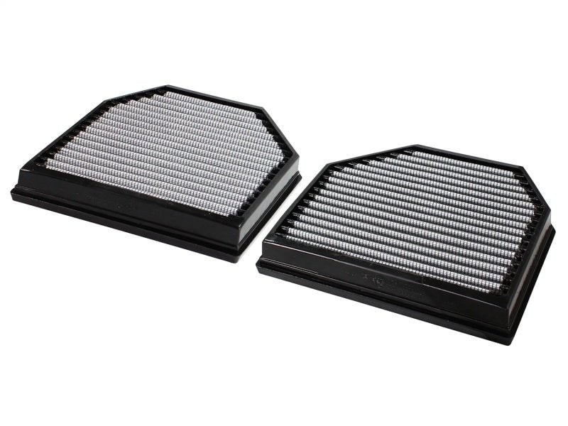 aFe MagnumFLOW OEM Replacement Air Filter PRO Dry S 2015 BMW M3/M4 (F80/F82) 3.0L S55 (tt) Qty. 2 - Crew Original