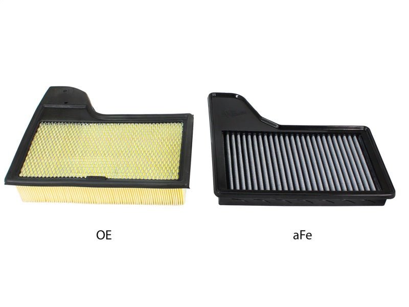 aFe MagnumFLOW OEM Replacement Air Filter PRO Dry S 2015 Ford Mustang L4 / V6 / V8 - Crew Original