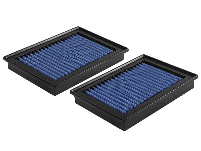 aFe MagnumFLOW Pro 5R OE Replacement Air Filter (Pair) 16-19 Infiniti Q50/60 V6-3.0L (tt) - Crew Original