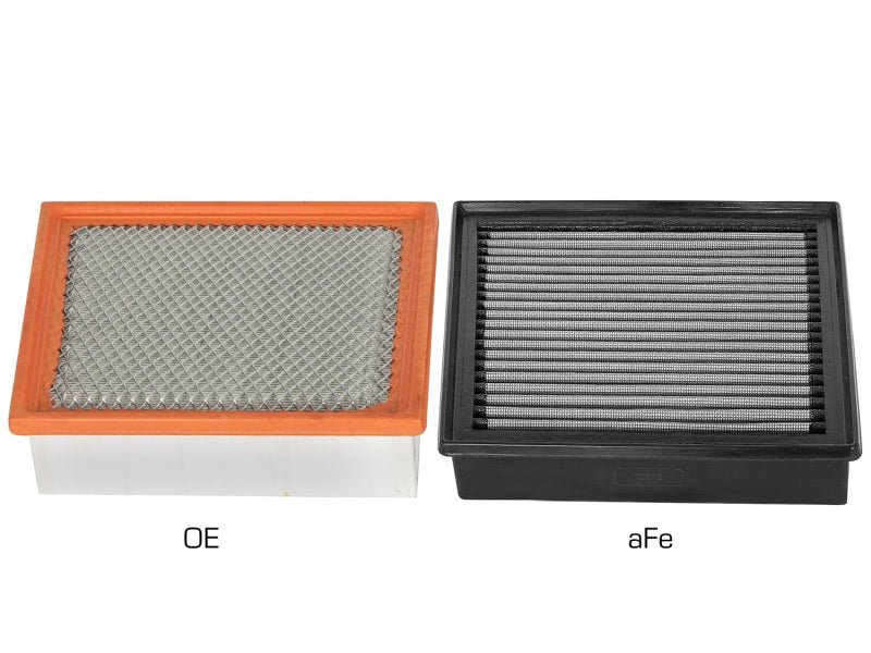 aFe MagnumFLOW Pro DRY S OE Replacement Filter 2017 GM Diesel Trucks V8 6.6L L5P - Crew Original