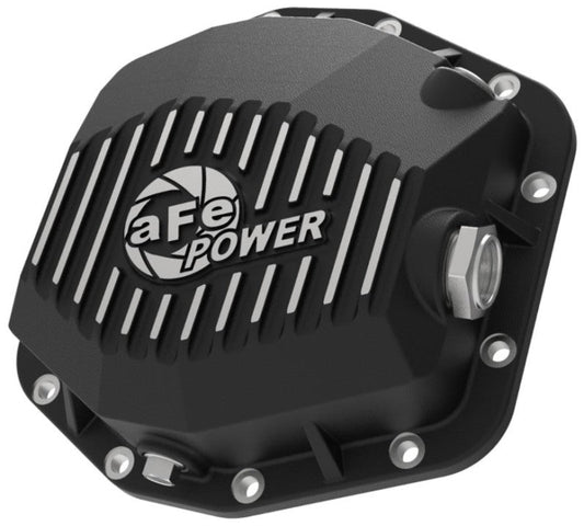 aFe POWER 2021 Ford Bronco w/ Dana M220 Differential Cover Black Street Series w/ Machined Fins - Crew Original